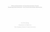 Discrimination of prolactinoma from hyperprolactinemic non ...