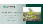 2021 Winter Forum - AgCountry