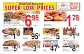 Prices Effective Wednesday, August 18th SUPER LOW PRICES ...