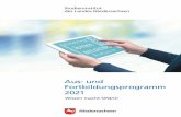 Aus- und Fortbildungsprogramm 2021 - Niedersachsen
