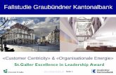 Fallstudie Graubündner Kantonalbank
