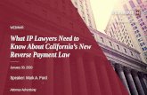 What IP Lawyers Need to Know About California’s New ...