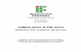 SIMULADO IFTM 2015