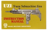 I.M.I. UZI 9mm Submachine Gun Manual