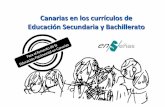 Canarias en los currículos de Educación Secundaria y ...