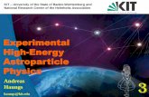 Experimental High-Energy Astroparticle Physics