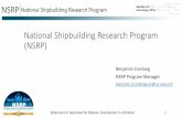 National Shipbuilding Research Program (NSRP)