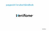 paypoint brukerhåndbok - Verifone