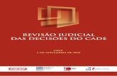 REVISÃO JUDICIAL DAS DECISÕES DO CADE