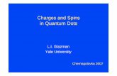 Charges and Spins in Quantum Dots