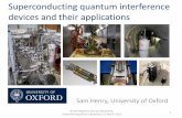 Superconducting quantum interference devices and their ...