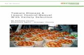 Tomato Disease & Insect Control Manual With Variety Selection
