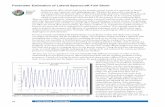 Parameter Estimation of Lateral Spacecraft Fuel Slosh