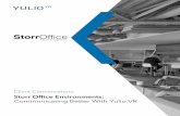 Storr Ofﬁce Environments: Communicating Better With Yulio VR