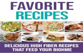 Favorite Recipes - Delicious High Fiber Recipes,Feed Your Biohme
