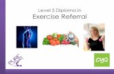 Level 3 Diploma in Exercise Referral - Pure Training and ...