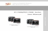 ET-7X00/PET-7X00 Series User Manual