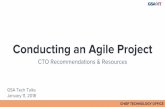 Conducting an Agile Project