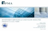 INVESTMENT SERVICES & CASH FLOW ANALYSIS