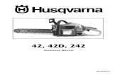Husqvarna 42D Chainsaw Service Repair Manual