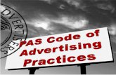 Code of Advertising Practice - HOME PAS