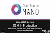 OSM-MR#9 Hackfest OSM in Production