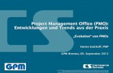 Project Management Office (PMO): Entwicklungen und Trends ...