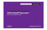 WritePlacer® Guide with Sample Essays - Texas
