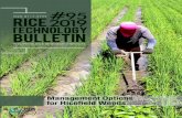Management Options in Ricefield Weeds - Home - Pinoy Rice ...