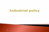 Industrial policy: definition Industrial policy: brief ...