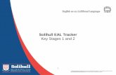 Solihull EAL Tracker Key Stages 1 and 2