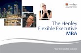 The Henley Flexible Executive MBA
