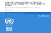 KEY PERFORMANCE INDICATORS FOR RESOURCE EFFICIENCY - …
