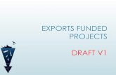 EXPORTS FUNDED PROJECTS DRAFT V1