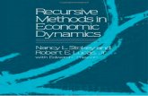 Recursive Methods In Economic Dynamics