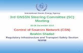 International Atomic Energy Agency 3rd GNSSN Steering ...