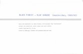 BLACK FOREST - BLUE DANUBE (musikvideo, 1989/90)