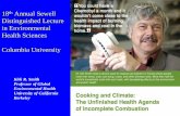 18th Annual Sewell Distinguished Lecture in Environmental ...