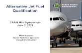 Alternative Jet Fuel Administration Qualification