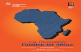 U.S. FOUNDATION Funding for Africa