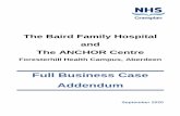 The Baird and Anchor Project Full Business Case Addendum
