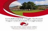 Year 8 Option Booklet - Crickhowell High School