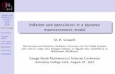 Inflation and speculation in a dynamic macroeconomic model