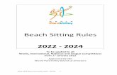 Beach Sitting Rules