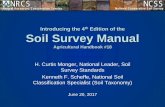Revising the Soil Survey Manual - USDA