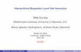 Hierarchical Bayesian Level Set Inversion