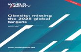 Obesity: missing the 2025 global targets