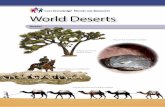 History and GeoGrapHy World Deserts