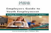 Bureau of Labor Standards Employers Guide to Youth Employment