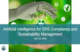Artificial Intelligence for EHS Compliance and ...